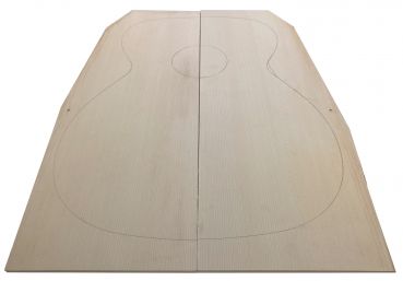 Gitarrendecke Adirondack Fichte Western/Dreadnought AA